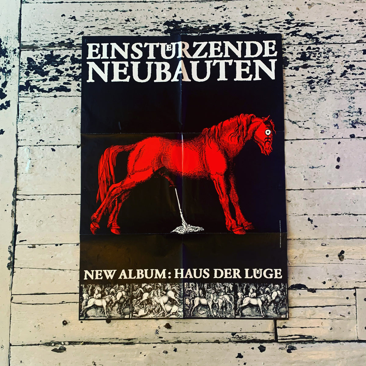 Einstürzende Neubauten - Haus Der Leuge w/ poster – World Of Echo