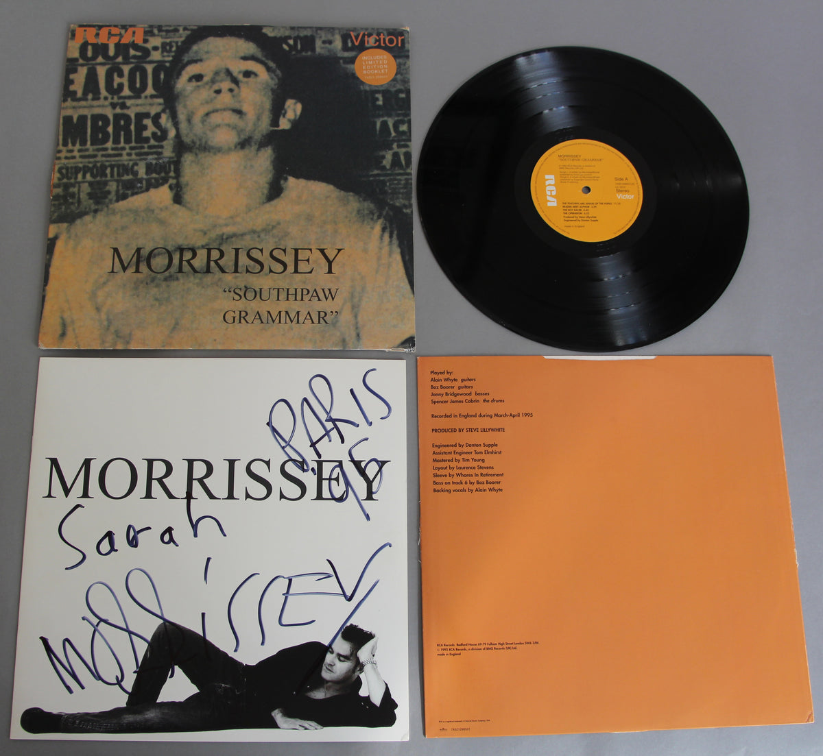 Morrissey Southpaw Grammar アナログレコード LP - レコード