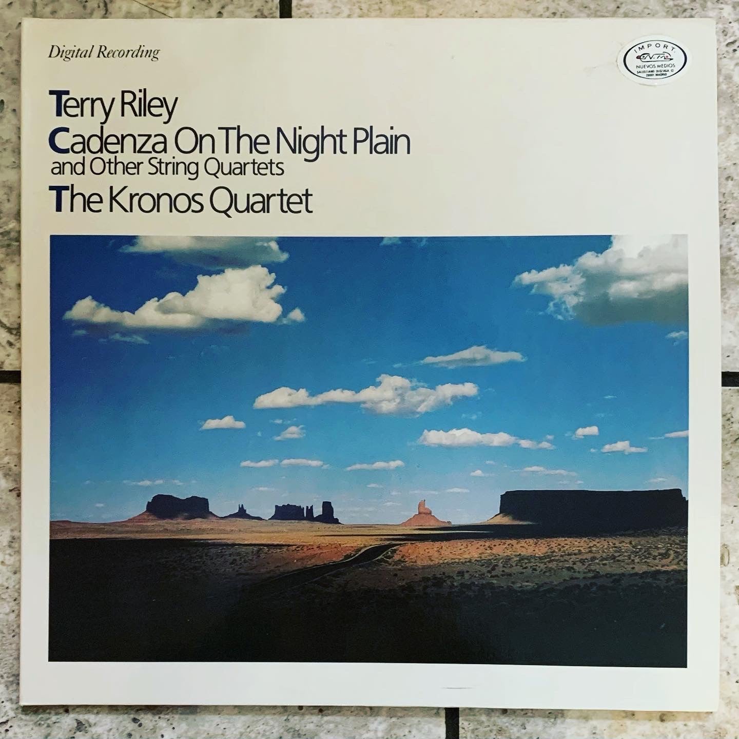 Terry Riley & Kronos Quartet - Cadenza on the Night Plain & Other String Quartets
