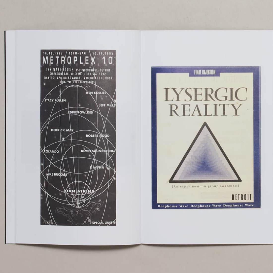 Detroit Rave Flyers 1993 – 1999 – World Of Echo