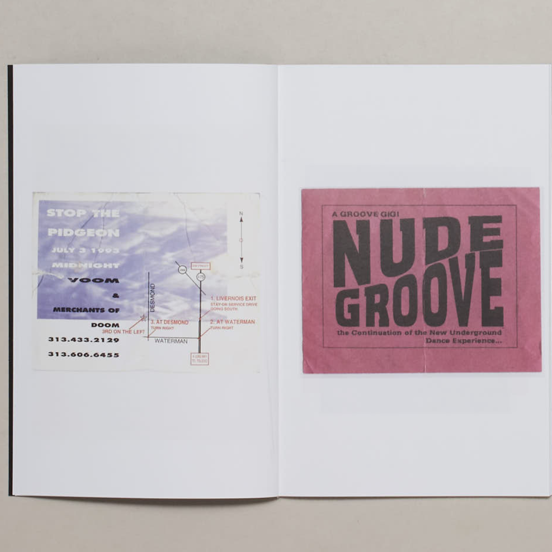 Detroit Rave Flyers 1993 – 1999 – World Of Echo